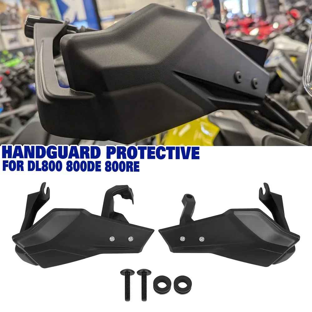 For Suzuki V-Strom DL800 800DE DL 800 DE RE VStrom800 24-26 Handguard Shield Protective Hand Guards Handlebar Grips End Cover
