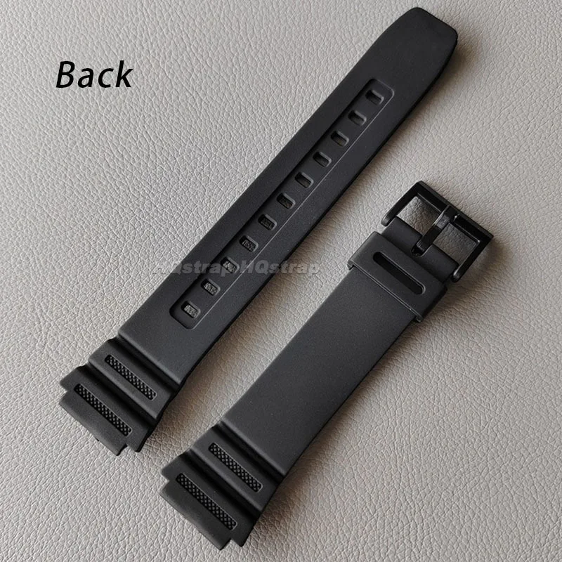 카시오 F-91W 실리콘 시계 스트랩, 고무 방수 밴드, 스포츠 송진 스트랩, F105, F108, A158W, A168, AE1200, AE1300, 18mm