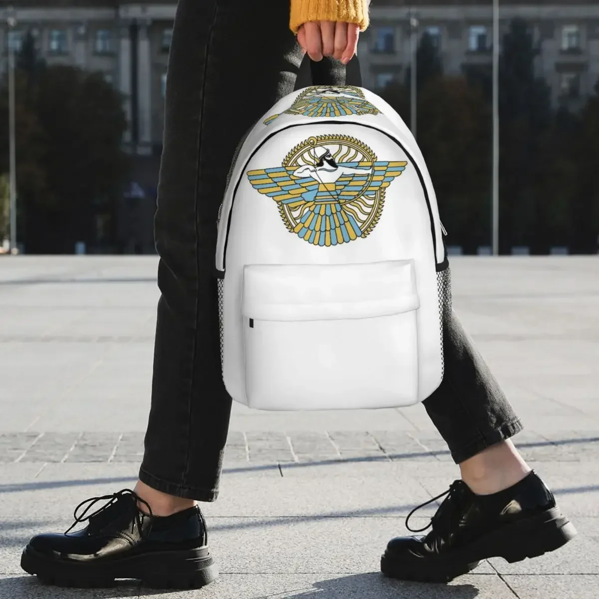 حقيبة ظهر The Assyrian King Assyrian Empire رائجة البيع Daypack للأولاد والبنات حقيبة كتب حقائب كتف للرجال والنساء والأطفال حقيبة مدرسية