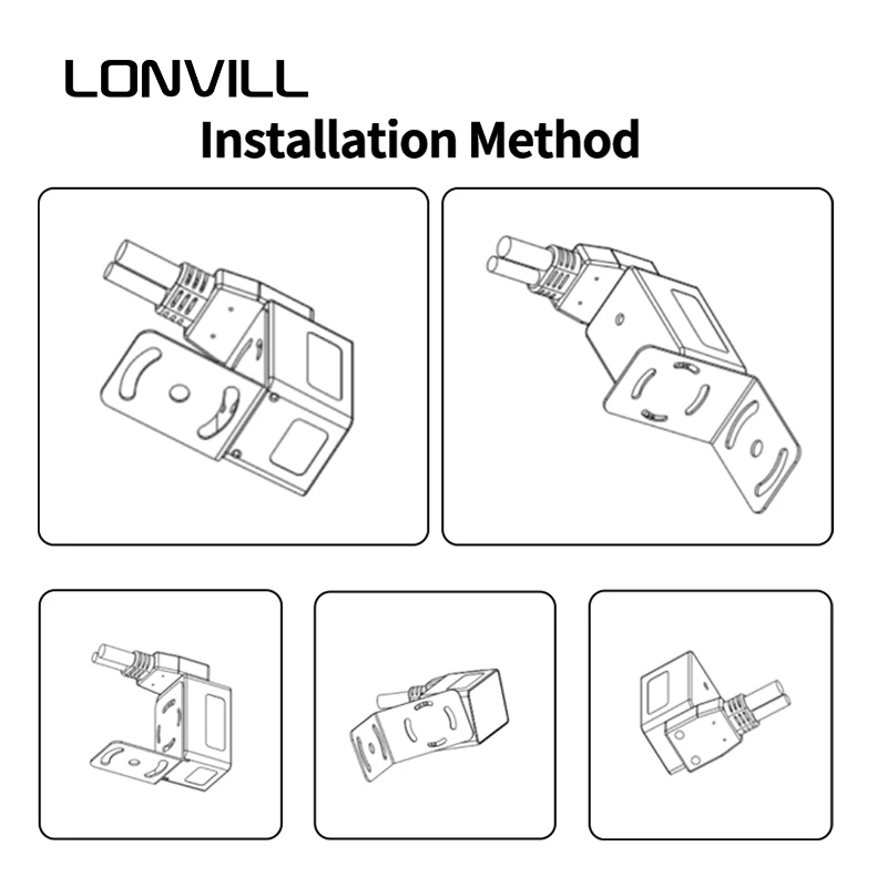 OEM ODM QR PDF417 ماسح رمز مصفوفة البيانات قارئ رمز خط التجميع الصناعي IP65 1D 2D ثابت جبل ماسح الباركود