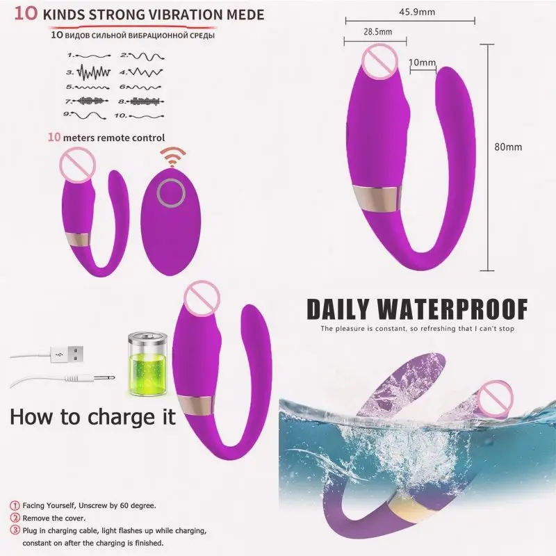 تمثال نصفي تدليك Dilldo مرفق قضيب Viberator للنساء صامت لعق الثدي البظر مكنسة كهربائية هزاز الرجال