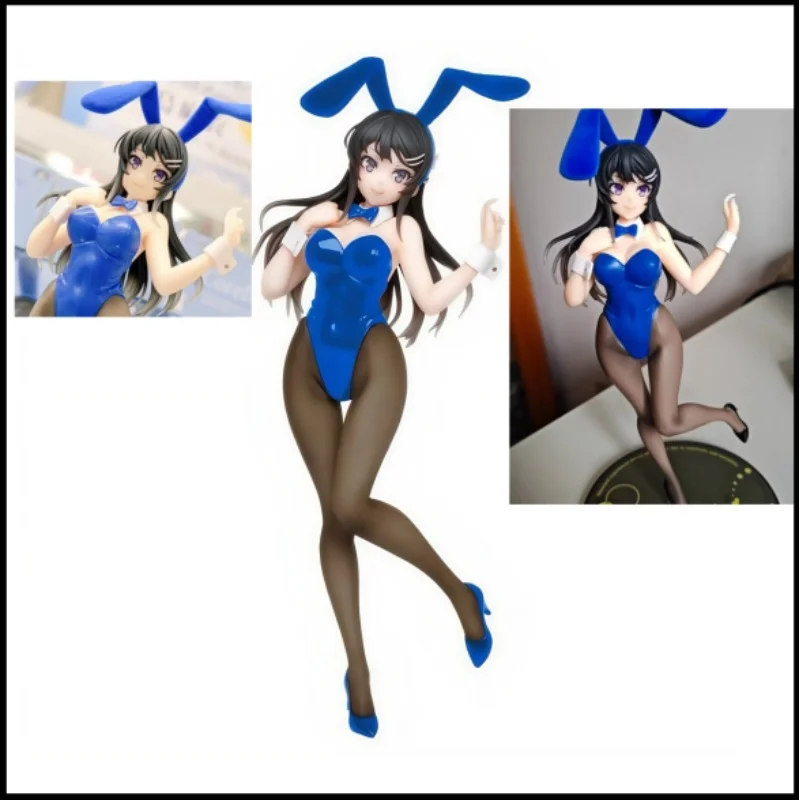 

Hot Original Desktop Decoration Cute Anime Figures Rascal Does Not Dream Of Bunny Girl 20cm Sakurajima Mai Pvc Model Dolls Toy