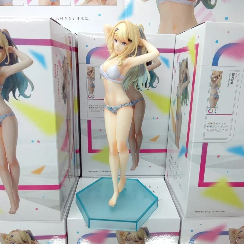 You Were Experienced, I Was Not: Our Dating Story Shirakawa Runa Swimsuit beauty Original genuine PVC Action Anime Figure Model