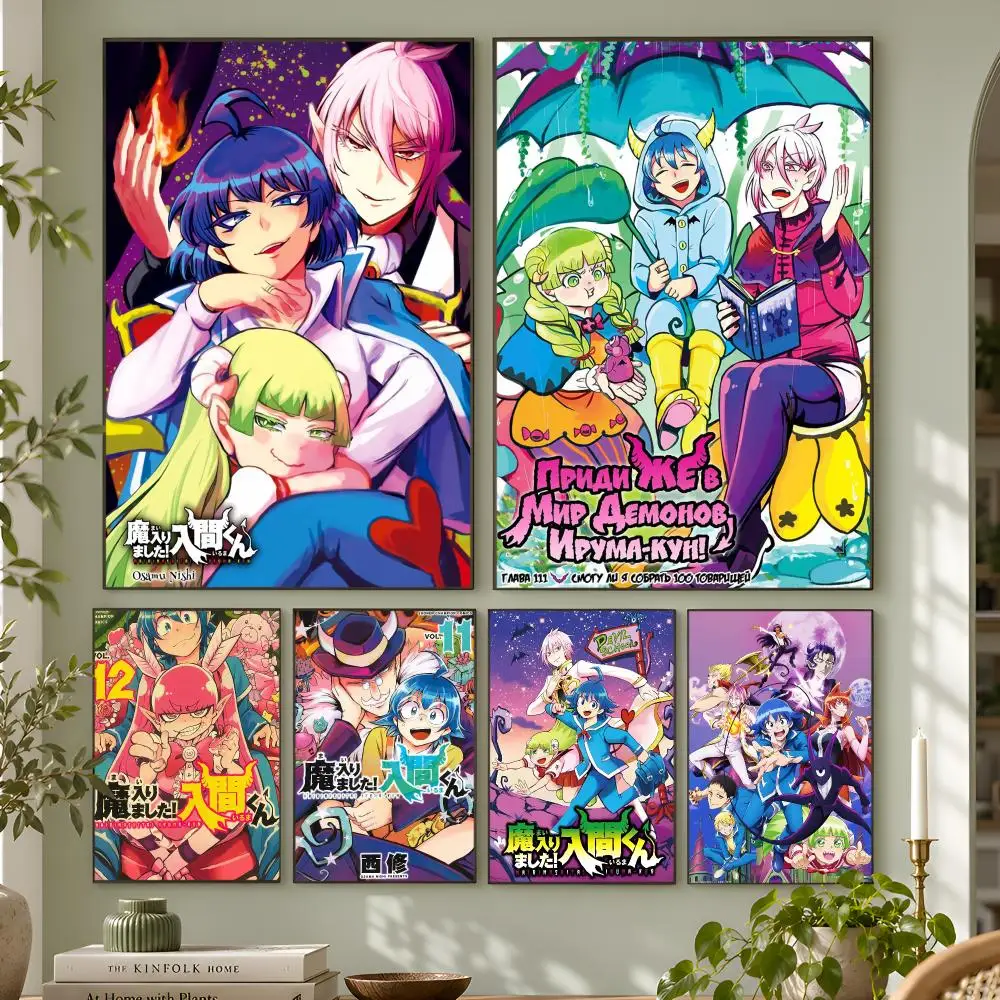 Welcome To Demon School Iruma-kun Anime Poster Wall Art Home Decor Living Room Bedroom Office Dorm Apartment Gift