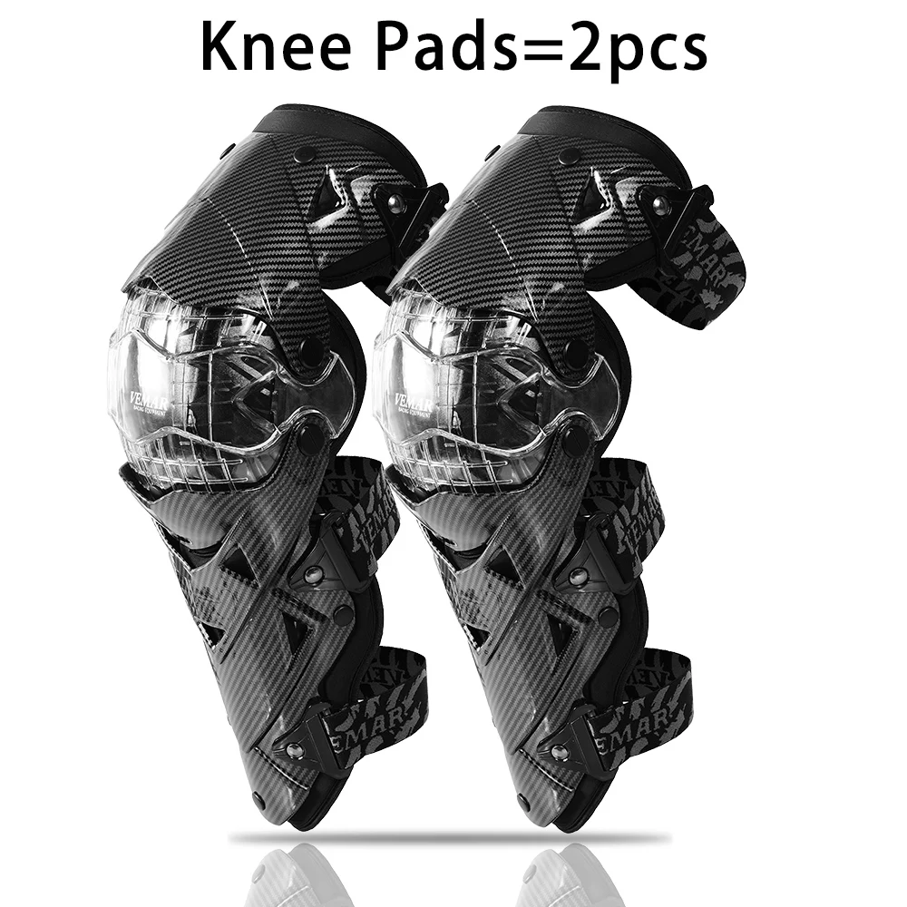 VEMAR Motorrad Racing Reiten Knie Schutz Schutz MX Motocross Knie Protektoren Pads Rüstung Knieschoner Getriebe Rodilleras Moto 6