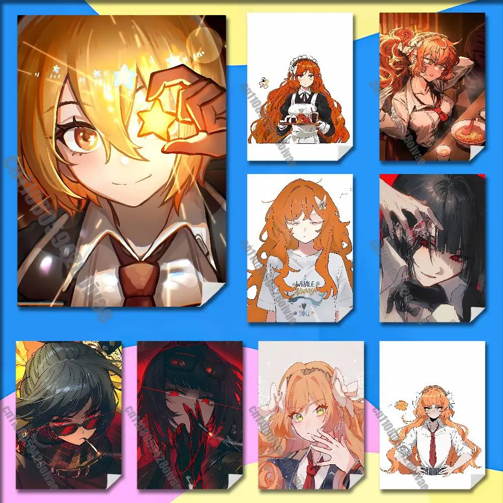 

Ishmael L-Limbus C-Company Ryoshu Poster Wall Murals For Offices 50x70cm Self-adhesive Decoration Sticker Playbill Cover