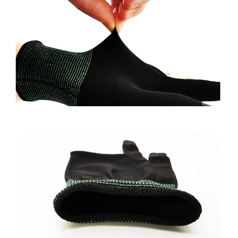 R91A Sweatproofปลายนิ้วถุงมือAnti-Slip Sensitive Touch-Ceen Gaming Finger ThumbสำหรับPUBGเกมมือถืออุปกรณ์เสริม