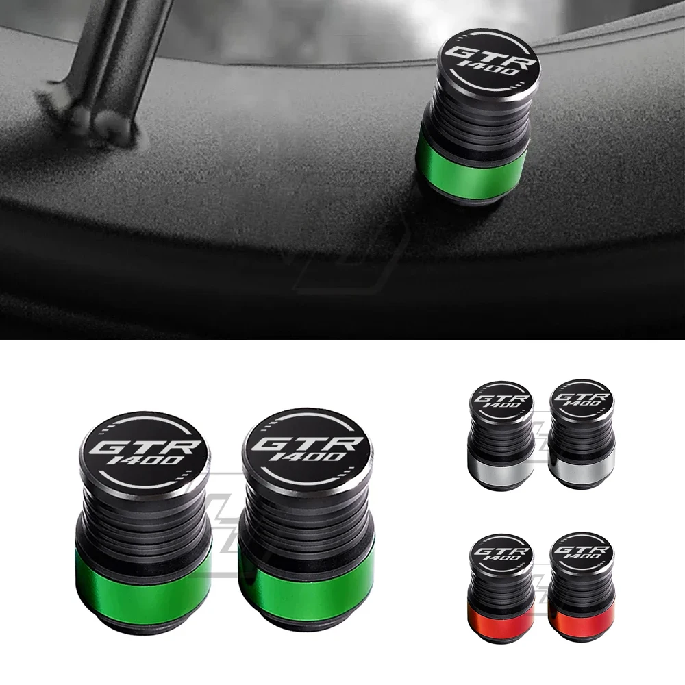 

For Kawasaki GTR1400 GTR 1400 motorcycle modification wheel accessories tire dustproof valve cover