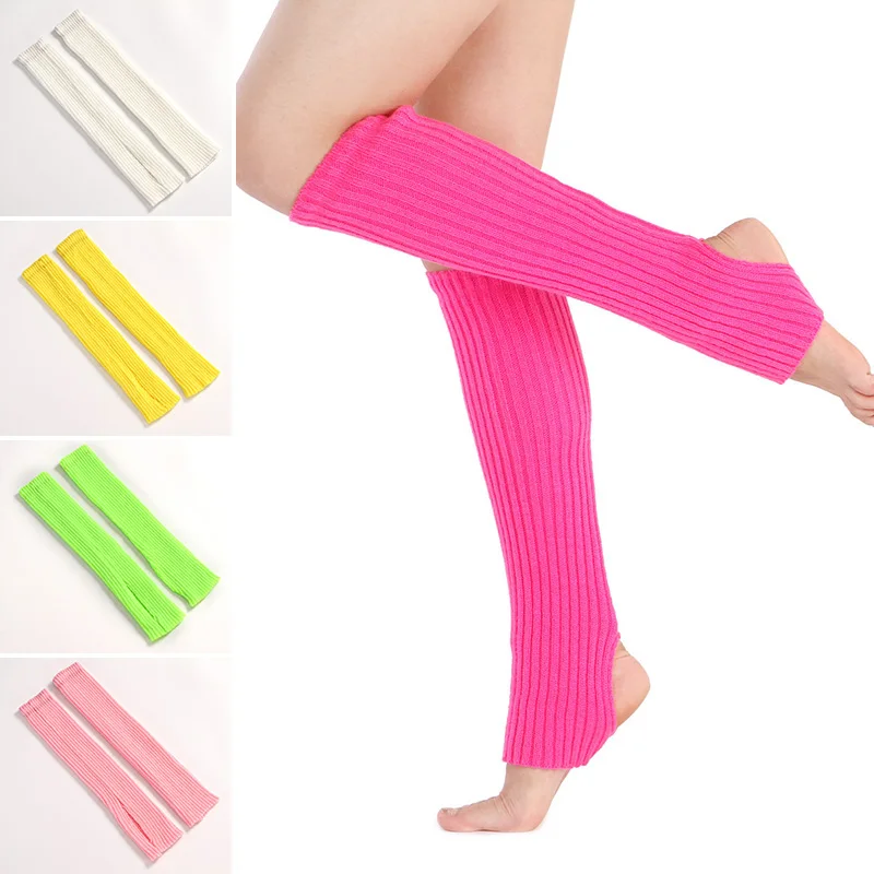 

Women warmer Socks Girls Female Knitted Leg Warmers Boot Socks Body Cover For Gym Fitness Dance Ballet Exercising Hose Been