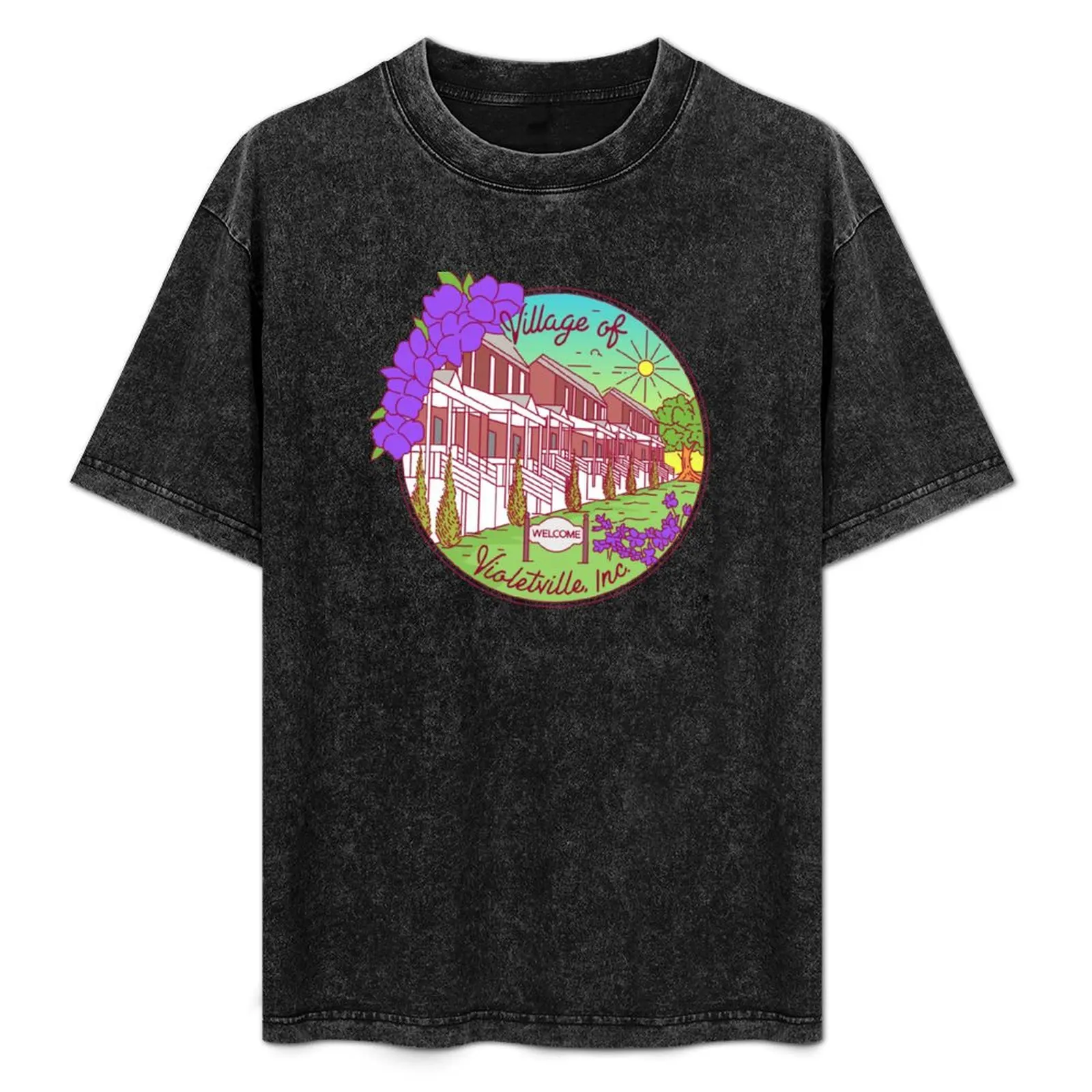 Village of Violetville, Inc T-Shirt shirts graphic tees blanks slim fit t shirts for men