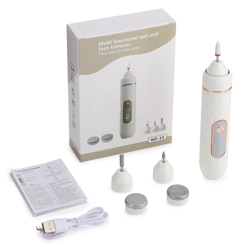 Electric Nail File And Callus Remover For Manicure And Pedicure_voghion.com