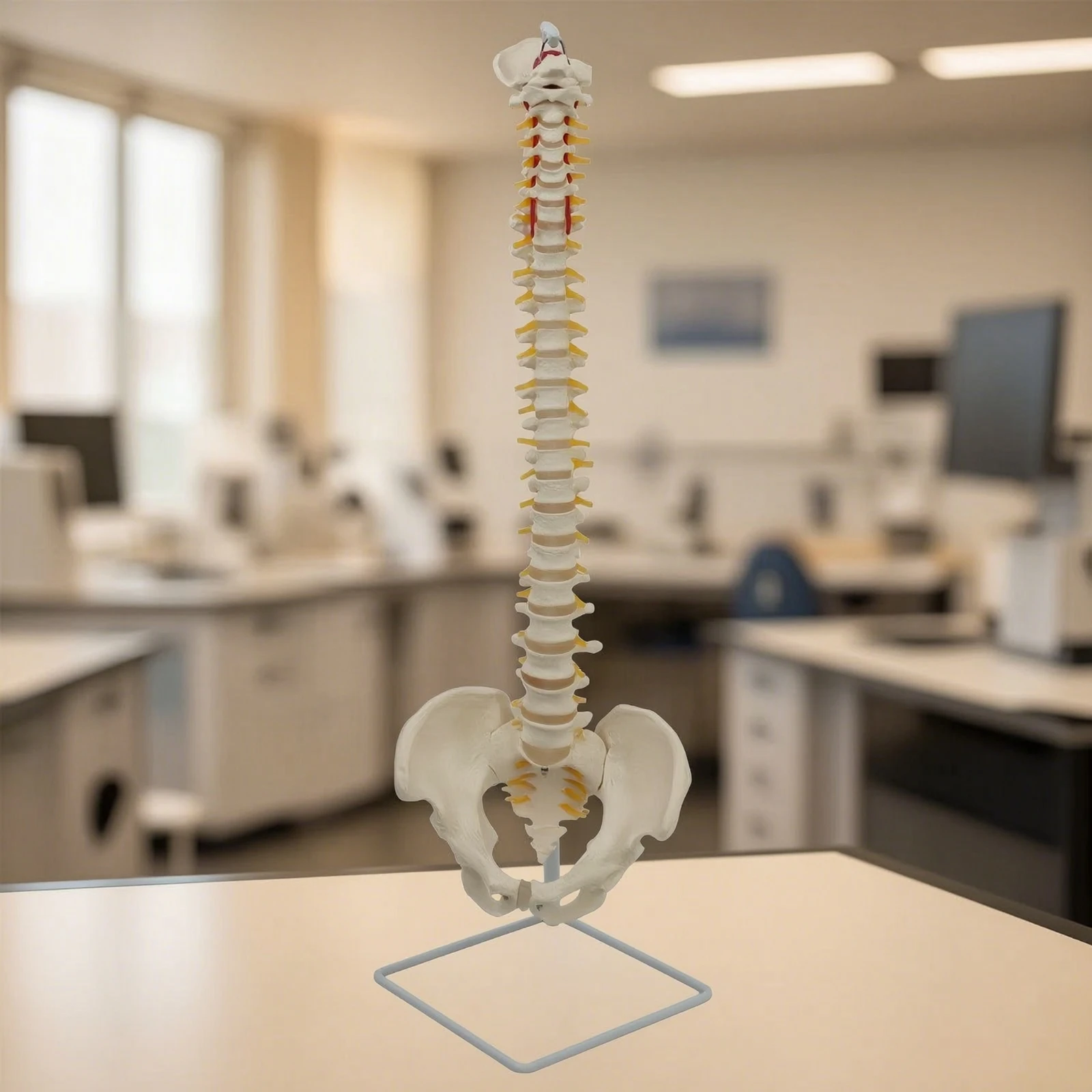 spine-model-with-pelvis-educational-anatomical-spine-model-life-size-accurate-for-teachers-classroom-doctor-office