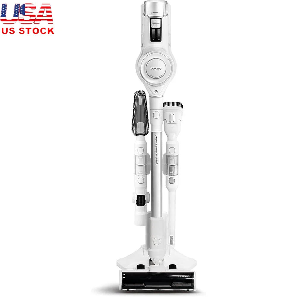 Cordless Vacuum Cleaner High Suction 140AW Smart Dust Sensor 5 Layer Filtration 38 Min Runtime Accessories Home Cleaning Tool