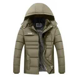 Parka com capuz impermeável com gola de pele masculina, parkas de lã grossa quente, jaqueta casual para outono e inverno, nova moda, 2023