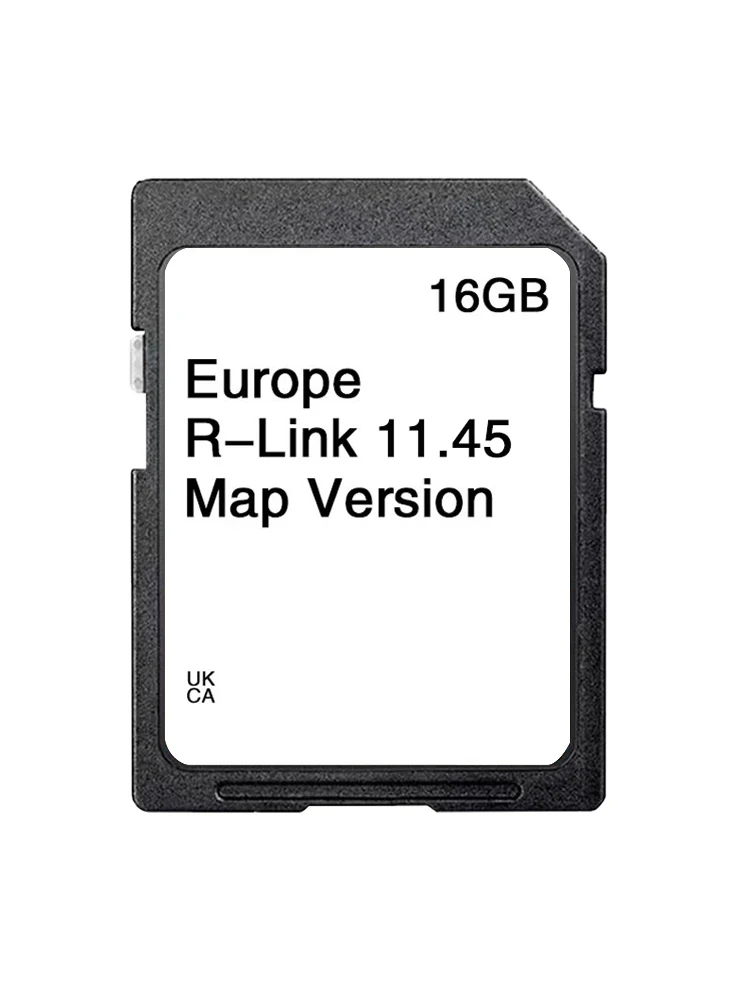 R-Link 11.45 voor Renault auto SD-kaart nieuwste update GPS kaartversie data wegaccessoires geschikt navigatie Europa gebied - afbeelding 2