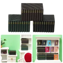 1:12 Scale Miniatures Ornament DIY Crafts Dollhouse Accessories Miniature Books Furniture Decor Doll House Kit New Cute