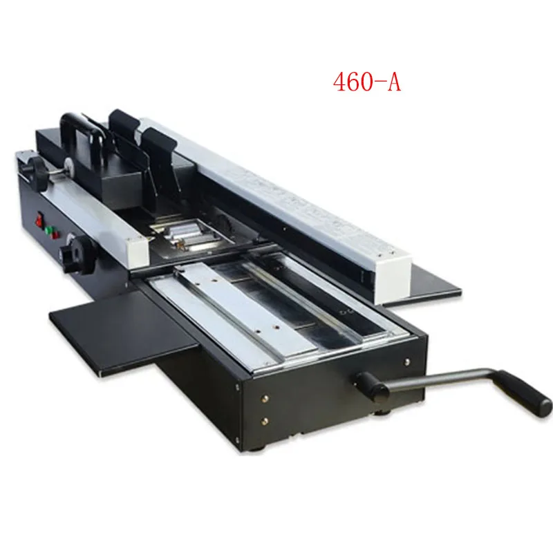 

GD-460A Glue Binding Machine Fully Automatic Desktop Hot Melt Adhesive Binding Machine Tender Book Document Binding Machine