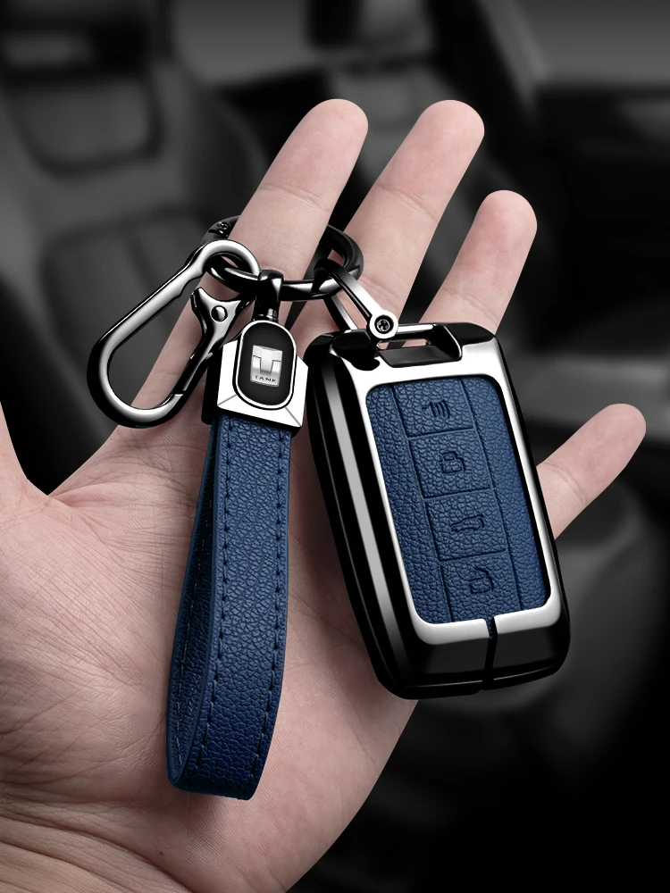 Suitable for TANK 300 500 700 400Hi4-T 2022 2023 2024 2025 zinc alloy car remote control key cover car key protective cover