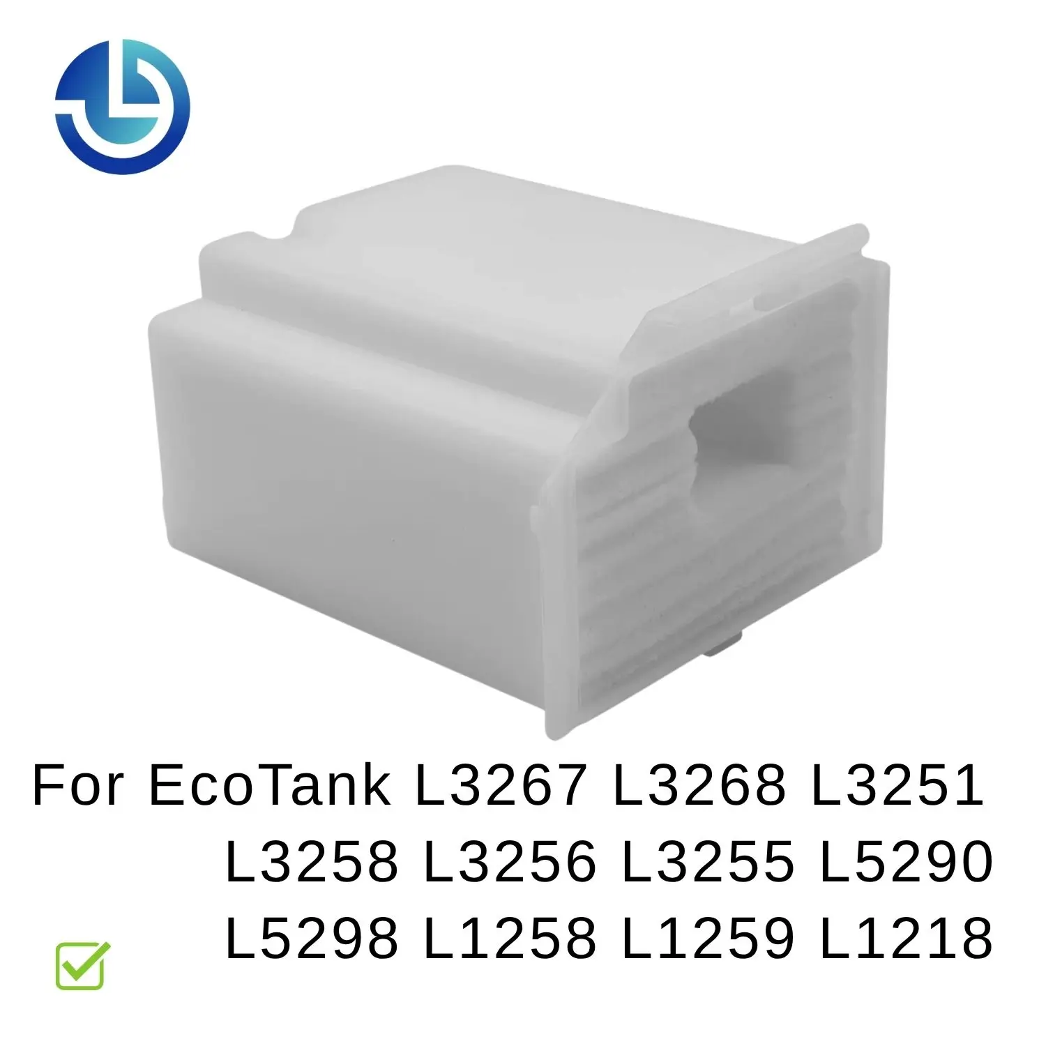 Maintenance Box Waste Ink Tank for Epson L3267 L3268 L3251 L3258 L5290 L5298 L1258 L1218 Waste Ink Pad Absorber Sponge