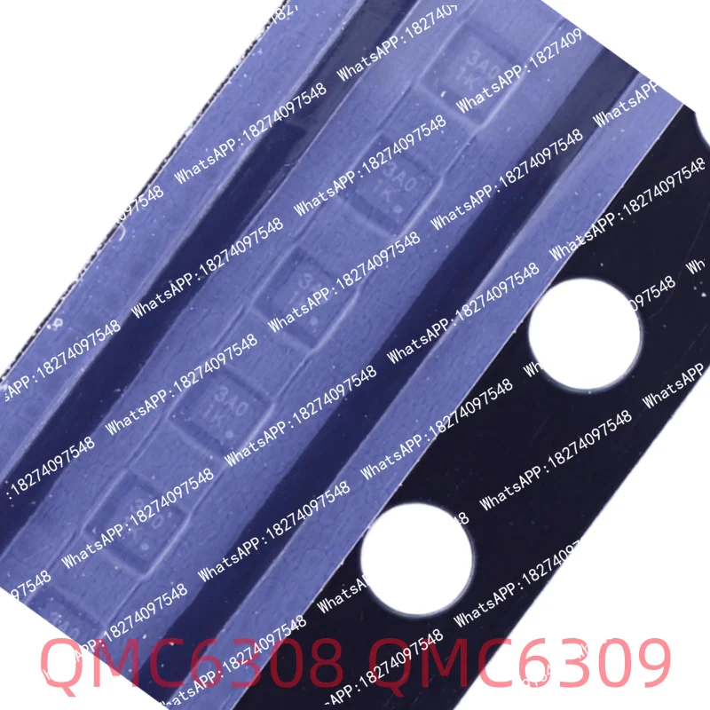 5-10pcs new QMC6308 QMC6309 WLCSP-4 three-axis accelerometer geomagnetic sensor chip