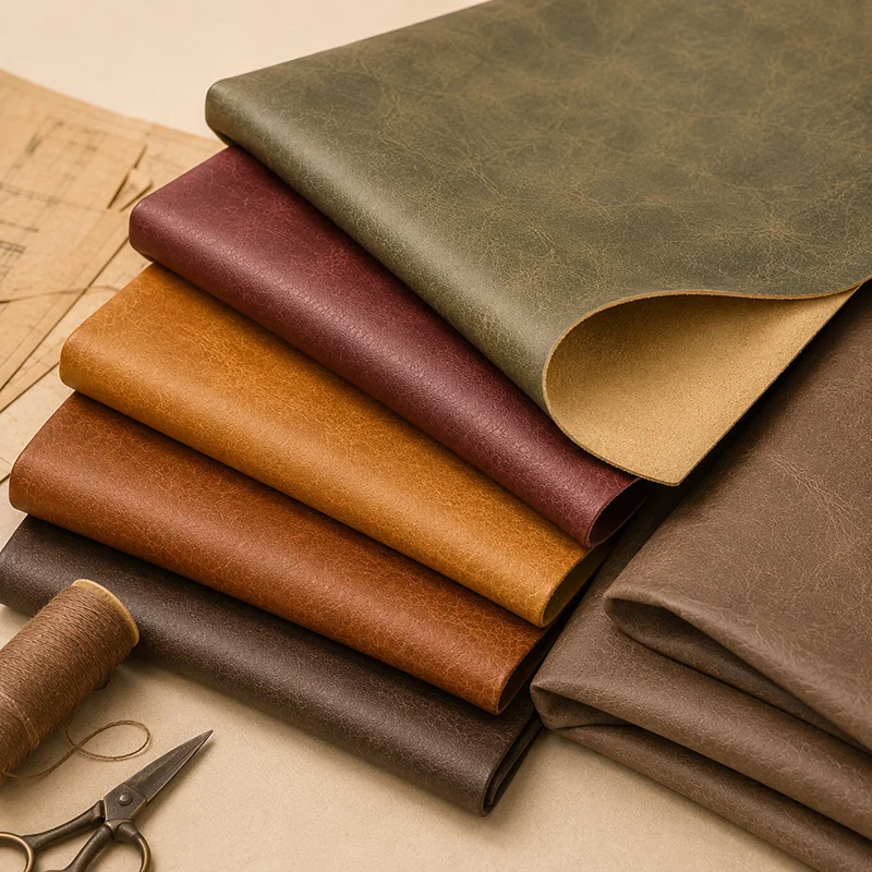 

1Pc 50x136cm PU Synthetic Leather Fabric Soft Artificial Cloth for Bag Sofa Home Textile Decor Craft Sewing Material DIY Repair