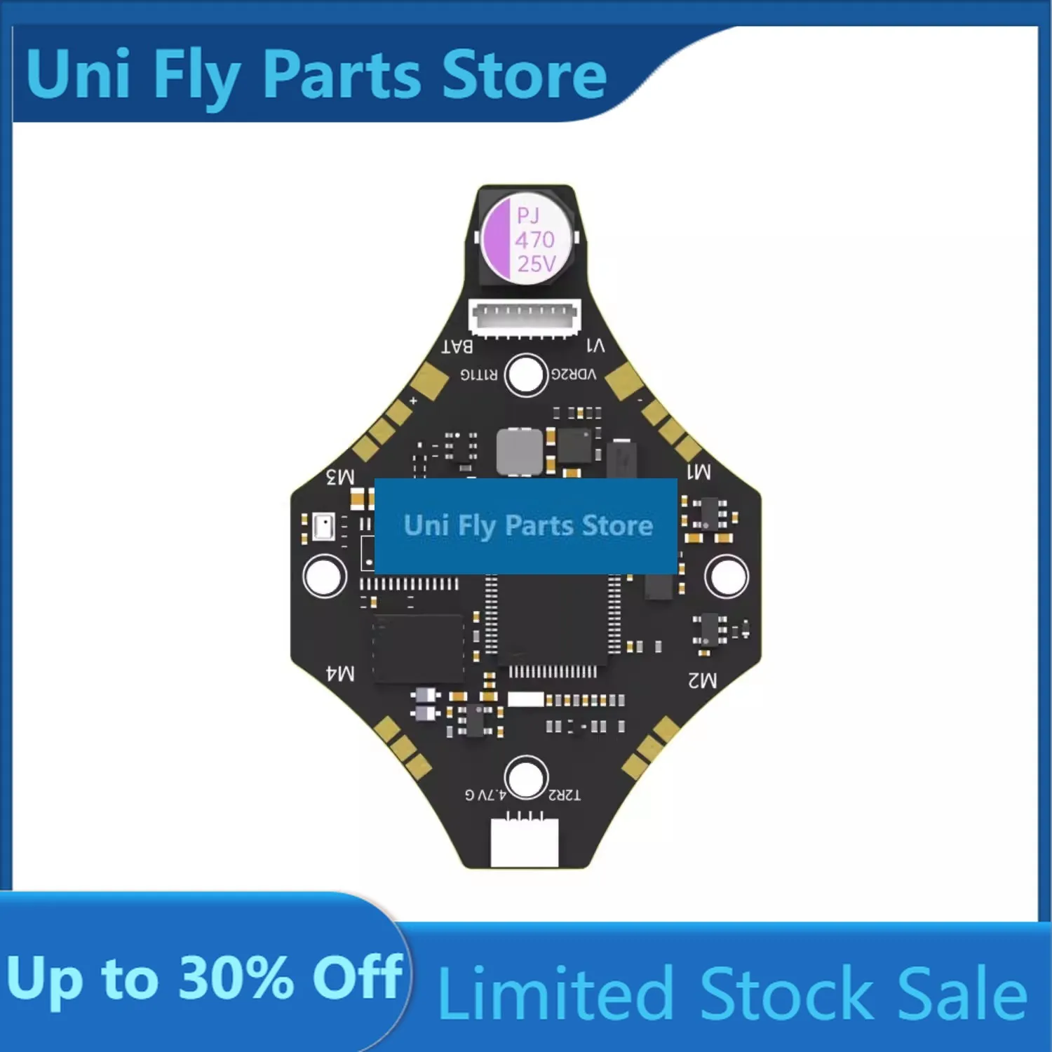 iFlight BLITZ F7  HD Flight Control 20A ESC 2-6S with 25.5*25.5mm Mounting holes for Defender 25
