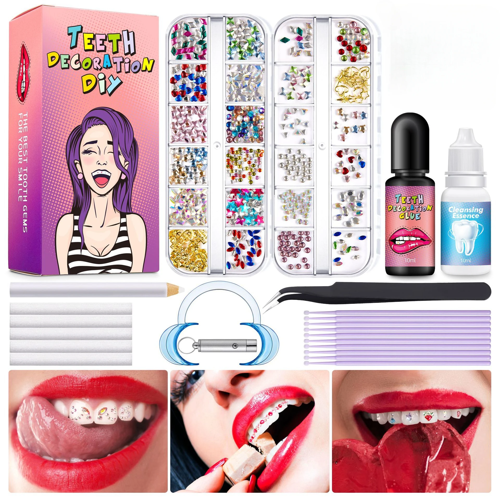 Diy Tooth Gem Kit W…