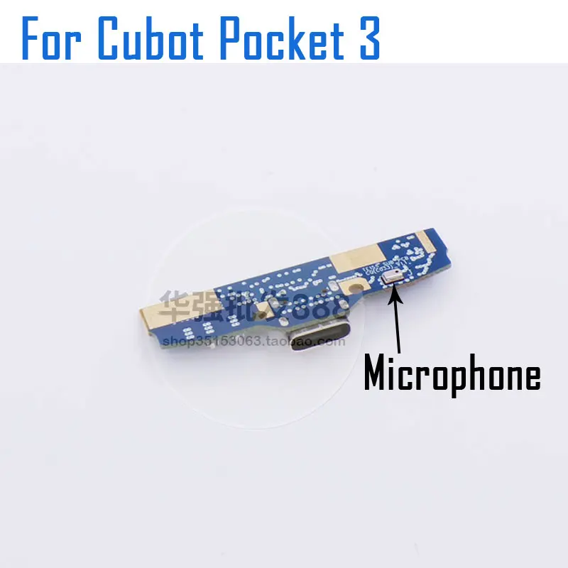 New Original Cubot Pocket 3 USB Board Base Charging Charge Port Board For Cubot Pocket 3 Smart Phone