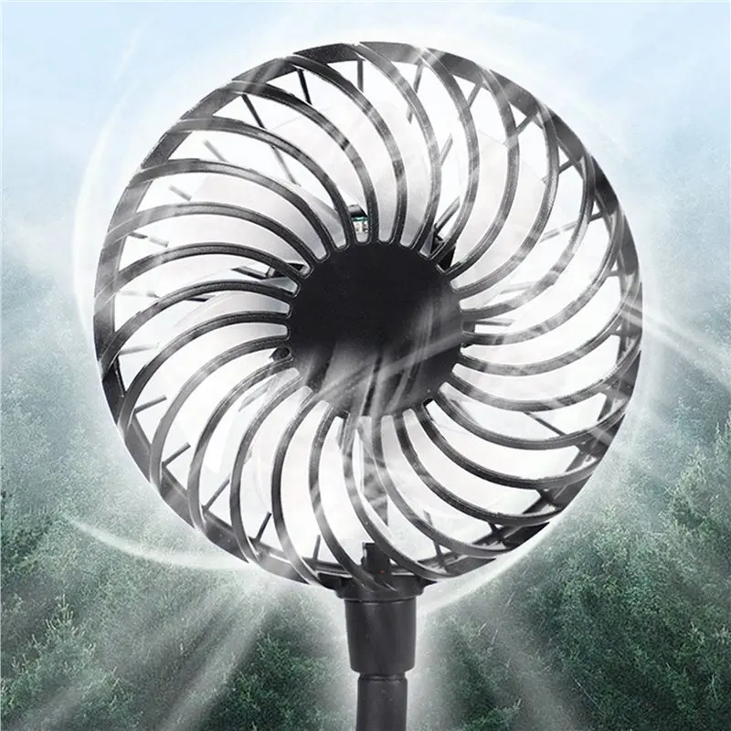 ABOU-5X Safety Helmet External Fan 3 Speeds For Summer Cooling With Night Light Suitable For Most Helmets