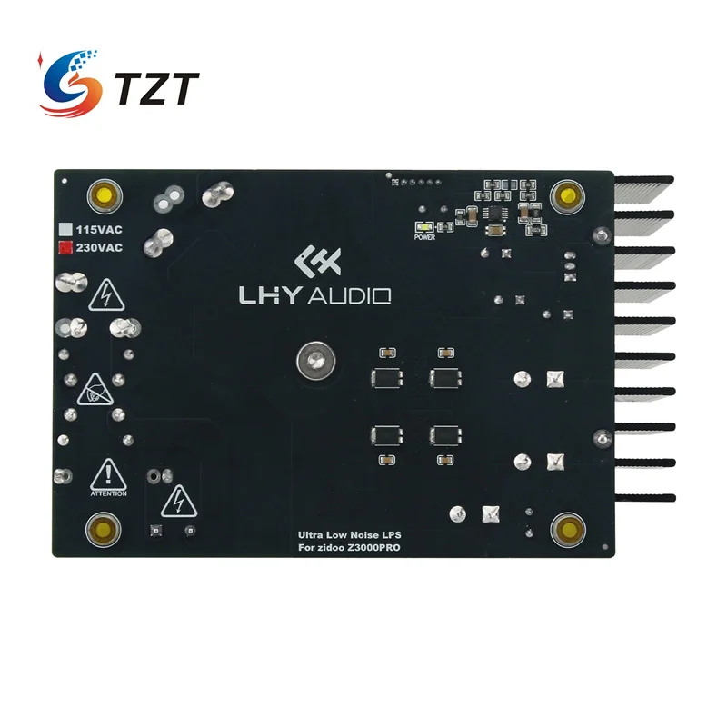 TZT LPS-Z3000PRO وحدة إمداد الطاقة الخطية لتقوم بها بنفسك لوحة طاقة تيار مستمر منخفضة تموج الضوضاء لمشغل الصوت ZIDOO Z3000PRO
