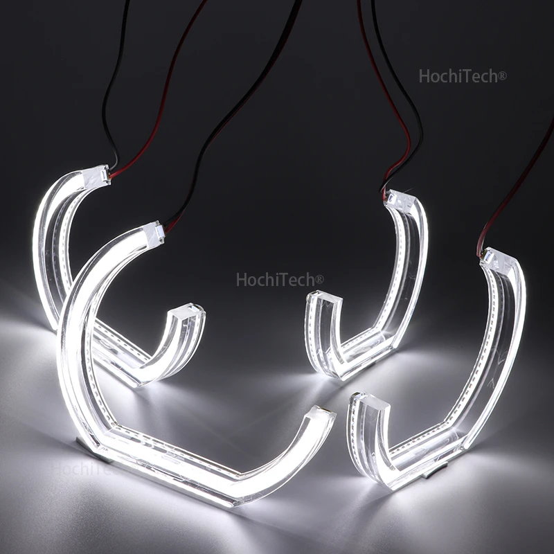 Excellent DTM Style Ultra bright led Angel Eyes rings For BMW 7 Series F01 F02 F03 F04 730d 740d 740i 750i 760i 2008-2012