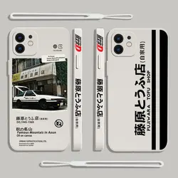 Anime Initial D Phone Case For Samsung A73 A53 A50 A12 A22 A52 A52S A51 A72 A71 A32 A20 A21S A11 5G Silicone Cover