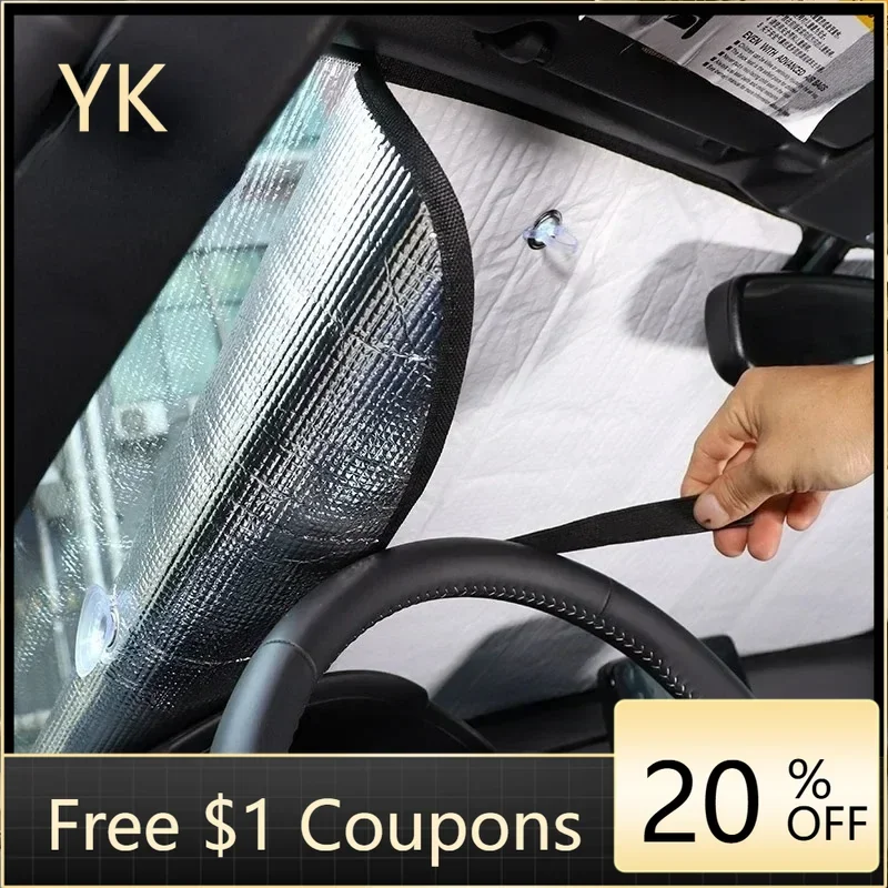 

Aluminum Foil Silver Car Front Windshield Full Window Glass Sun Protection Parasol Car Accessories For Mazda MX-5 2016-2024