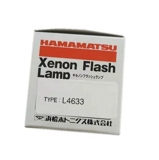 

HAMAMATSU High Output 15W Xenon Flash Lamp Flat L4633 Arc Size 1.5mm