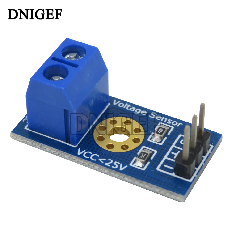 Voltage Sensor DC 0-25V Module Standard Voltage Detection Induction Board for Arduino Electronic Bricks Smart Robot DIY Kit