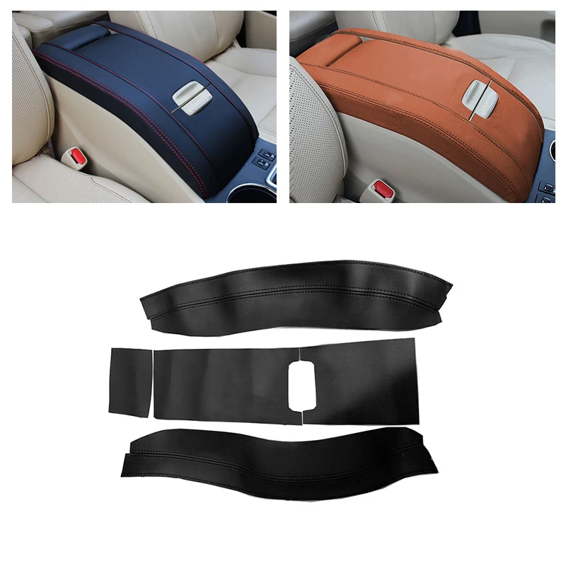 

Мягкий кожаный центральный чехол на подлокотник для Toyota Highlander 2015 2016 2017 2018 5 шт./компл. автомобильный центральный подлокотник, накладка на кожу