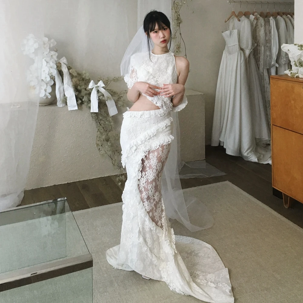 nuovo-abito-da-sposa-boho-con-pizzo-elegante-collo-alto-e-cut-out-vestito-da-sera-festa-a-tubino-abito-da-sposa-con-applicazioni-in-pizzo-per-l'estate