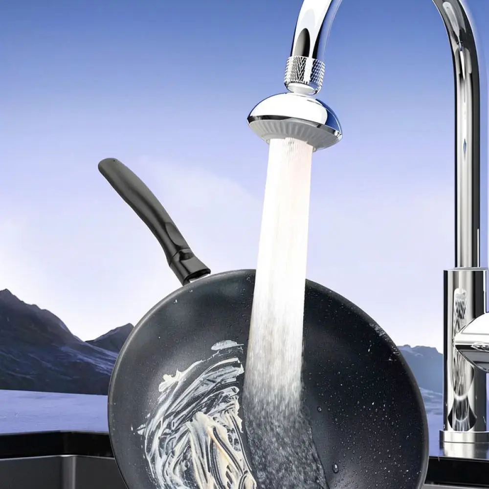 Universal Faucet Aerator Extension Nozzle Water Filter Splash Proof Device Kitchen Tap Sprayer High Pressure Saving Tool