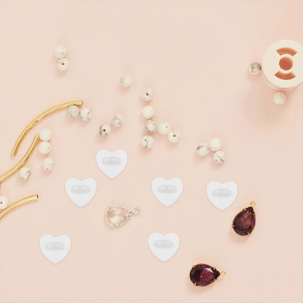 

100Pcs Butterfly Clutch Hat Pins Rubber Pin Backs Secure Replacement for Badges Lapel Pins DIY Craft Accessories