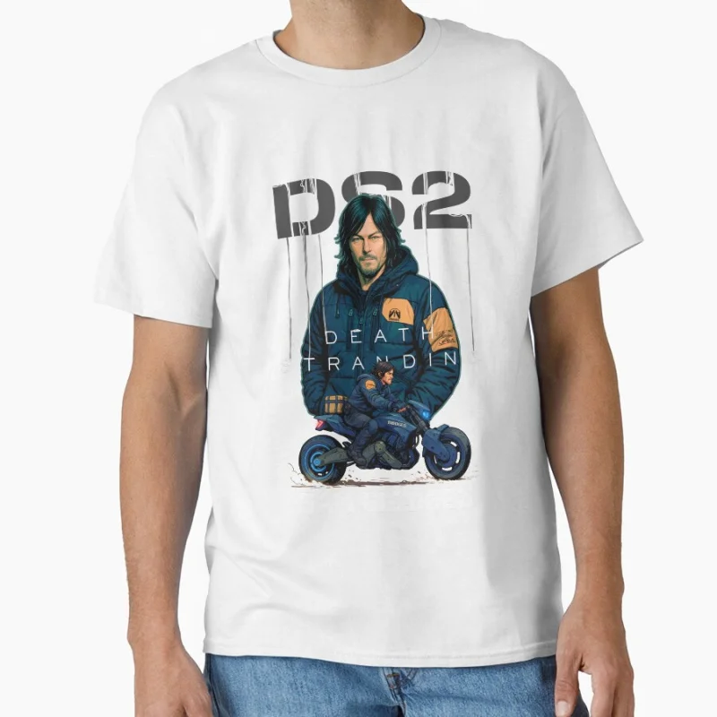 Death Stranding Sam Bridges hideo kojima productions video game for fans gift T-shirt large size Tops S-6xl Adult Clothing