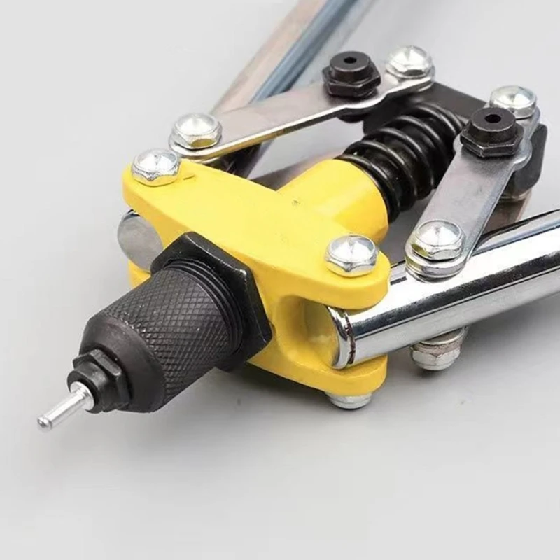 Rivet Guns Manual Double Handle Labor Saving Pull Guns Alloy Heavy Tools Dropsale
