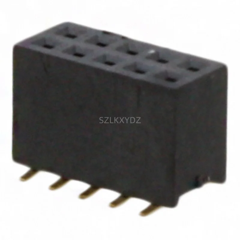 

10PCS/LOT 20021321-00010C4LF P=1.27MM CONN RCPT 10POS 0.05 GOLD SMD