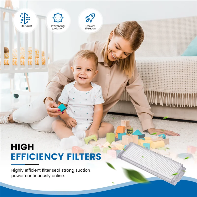 AA80-مرشحات هواء Hepa قابلة للغسل لشاومي Mijia Mi Robot Vacuum Mop-P Pro STYTJ02YM ملحقات روبوت التنظيف STYTJO2M