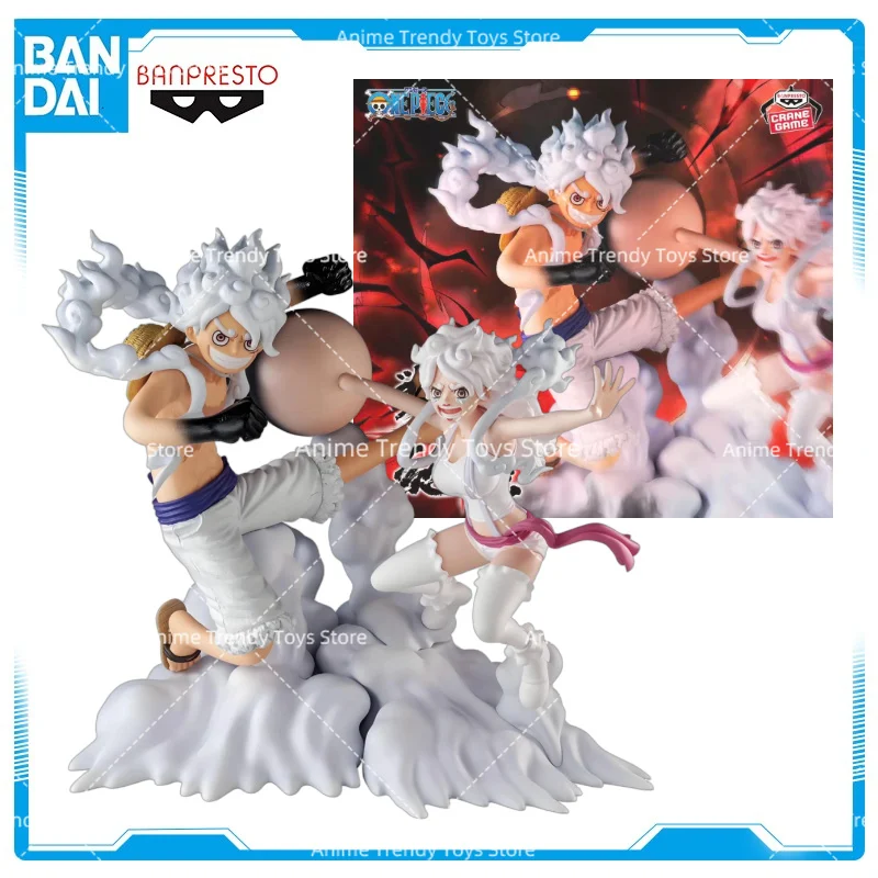 En Stock, Modelo Original de Anime BANDAI Banpresto One Piece Monkey D. Luffy, Colección Jewelry Bonney, Juguetes de Regalo WY