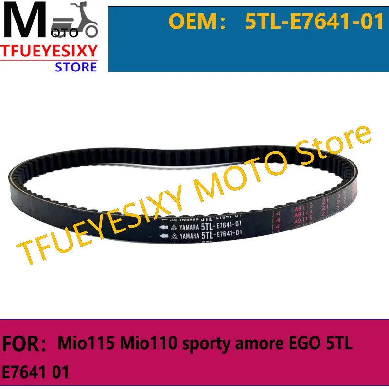 

TFUEYESIXY 5TL-E7641-01 Motorcycle Scooter Moped Drive Belt 843x18.5 For Mio115 Mio110 sporty amore EGO 5TL E7641 01