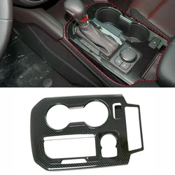 Carbon Fiber Gear Shift Box Panel Cover Trim For Chevrolet Blazer 2019 2020 2021 2022