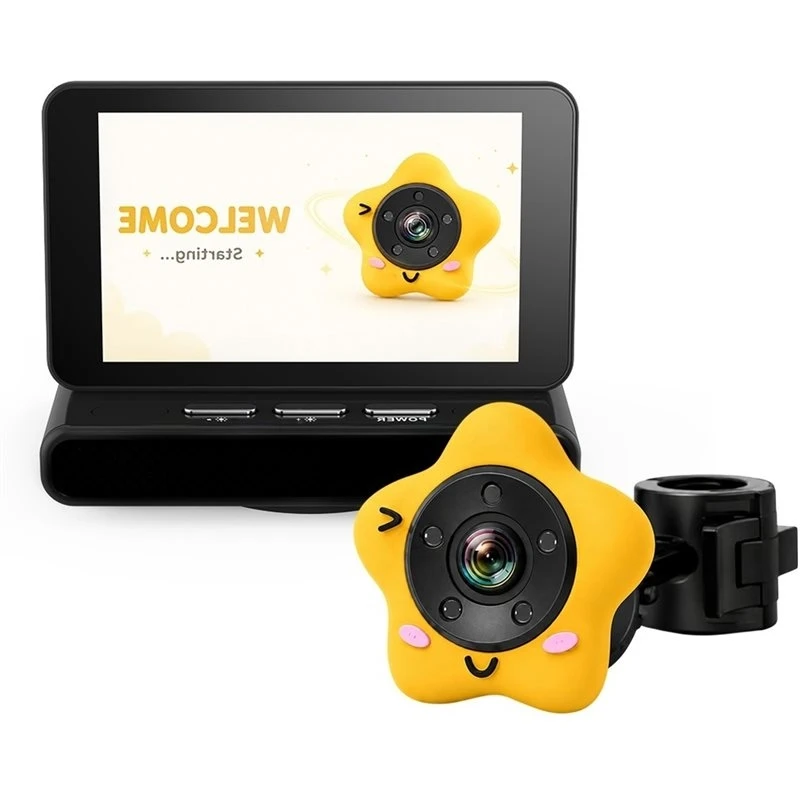 ABGG-XC01 Smart Baby Monitor With Camera - Wireless HD Video Transmission , Night Camera , Temperature Sensor Screen Rotate