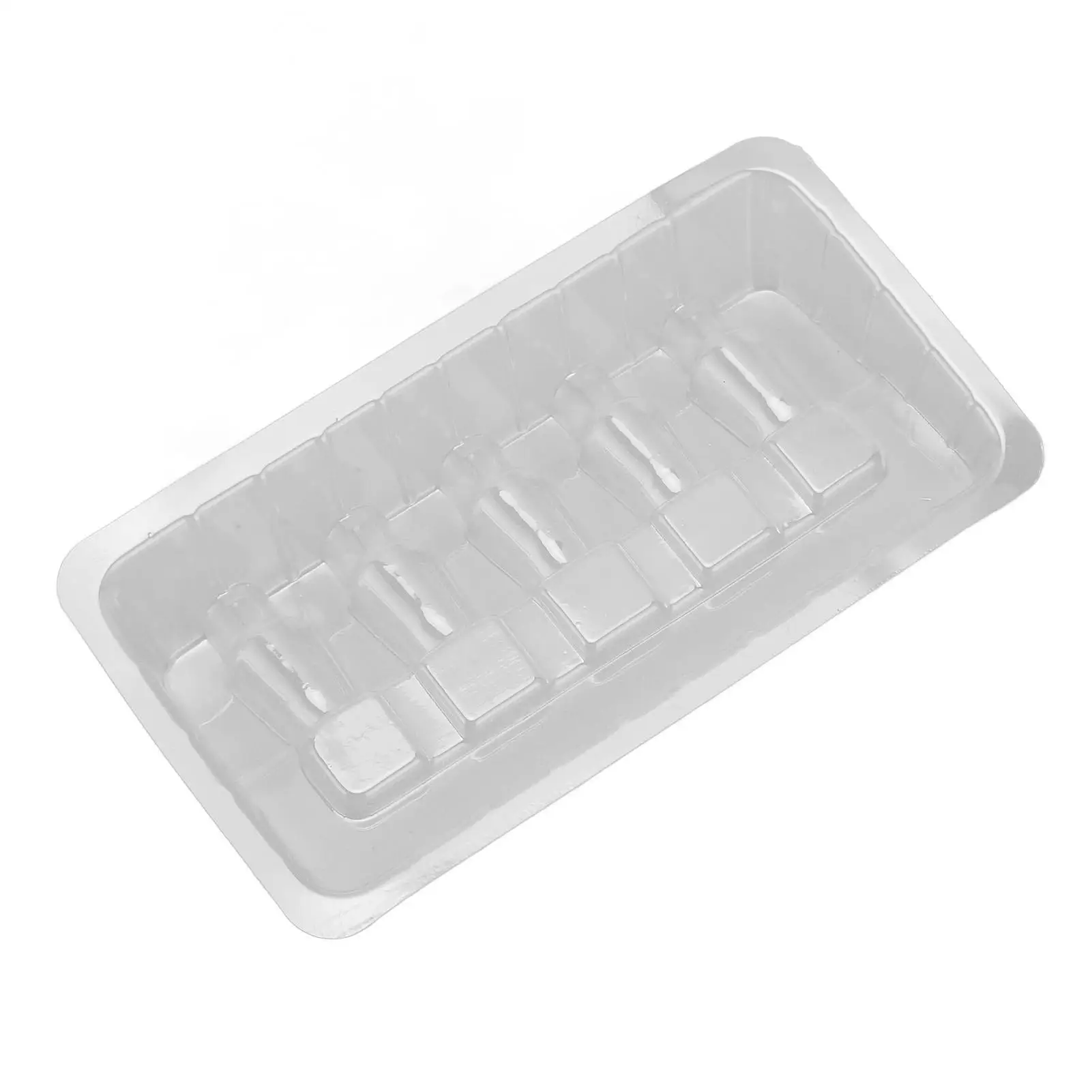 50pcs Disposable Transparent Tattoo Cartridge Needle Trays - Tattoo Needle Plates