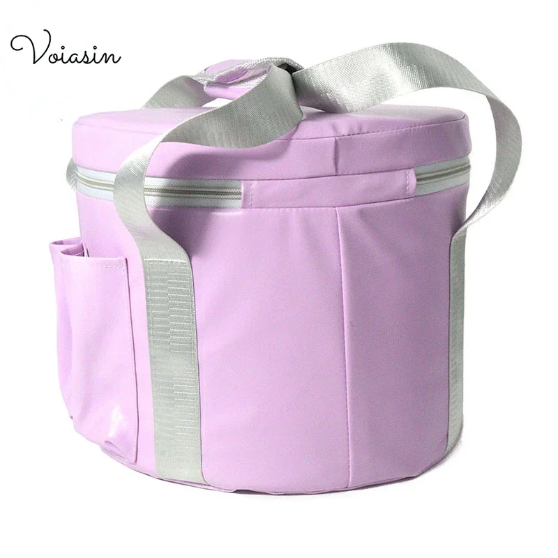 Pink and Blue Carry Bag for Crystal Singing Bowl, Universal 7-14inch Professional Protection for Bowls Accessories