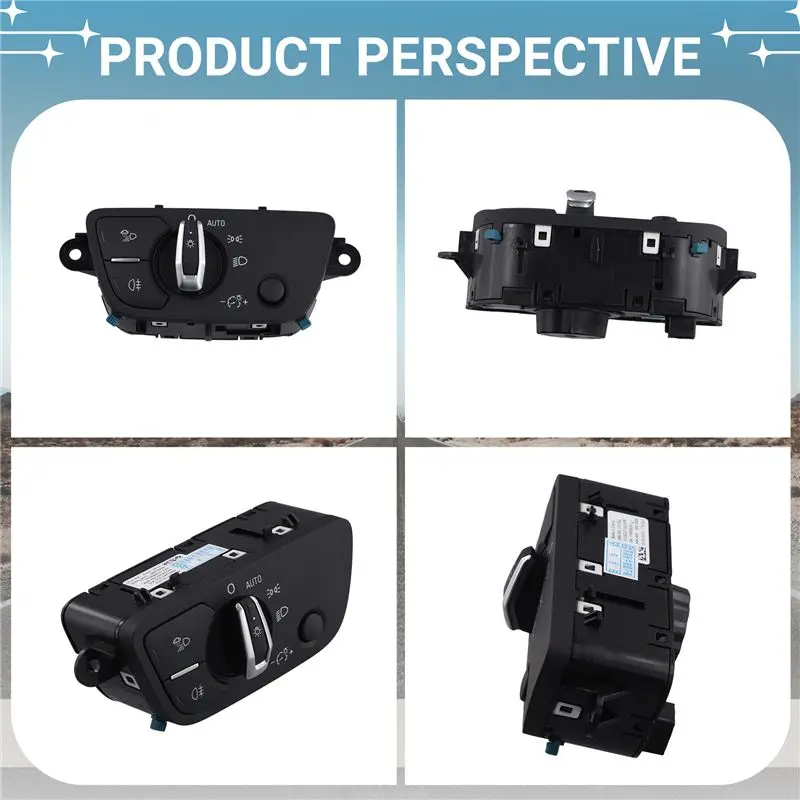 Precision Car Front Headlight Switch Headlight Adjuster For A4 B9 2020 4M0941531AG 4M0941531 AG